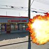 Simulated Explosions Taking Over Abandoned Burger King In Brooklyn Today